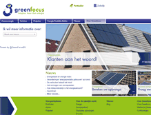 Tablet Screenshot of greenfocus.nl